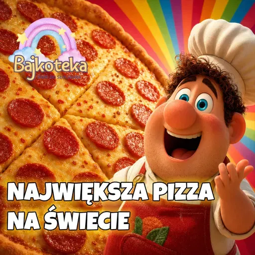 🌍 Największa Pizza na Świecie! 🍕 | Niezapomniana Bajka dla Dzieci 🎉