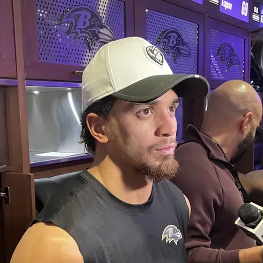 Alohi Gilman reacts to being named AFC Defensive Player of the Week