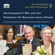 Hereinspaziert! Wie sich das Parlament für Besucher:innen öffnete