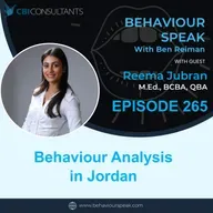 Episode 265: Behaviour Analysis in Jordan with Reema Jubran