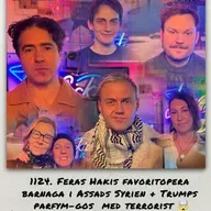 1124. DEL 2: Feras Hakis favoritopera, barnaga i Assads Syrien & Trumps parfymgos med terrorist