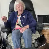 46.  A curious centenarian role model