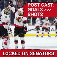 POST CAST: OTTAWA SENATORS GO 25 MINUTES WITHOUT A SHOT, STILL BEAT PHILADELPHIA FLYERS IN OT