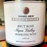 Trader Joe’s Platinum Reserve Napa Valley Brut Rosé