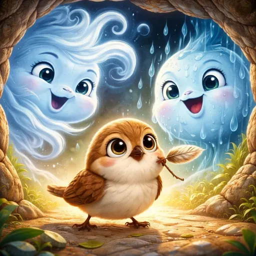 Sparrow Searches for the Rain丨Aesop's Fables from Every Land