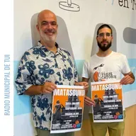 Ent. Alberto Vila e Victor Feliciano, da Asociación Treze Catorce | Matasound en Salceda de Caselas