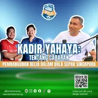 Kadir Yahaya: Tentang cabaran pembangunan belia dalam bola sepak Singapura