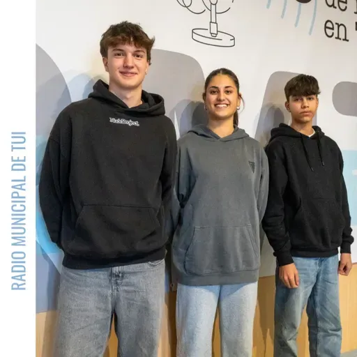 Ent. Nico Rodríguez, Roque Estévez e Lía Salvado | Tudenses participantes no CESA 2026