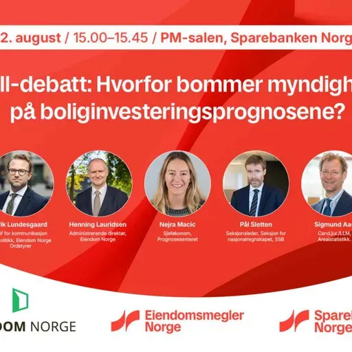 E140 - BONUSPOD fra Arendalsuka: Hvorfor bommer boliginvesteringsprognosene?