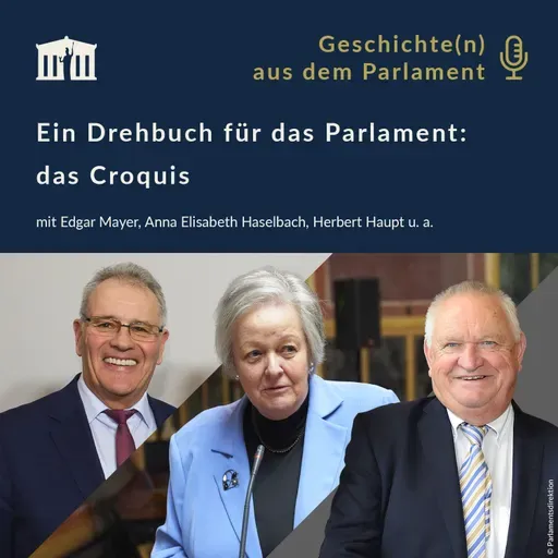Ein Drehbuch für das Parlament: das Croquis