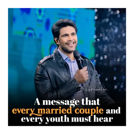 A message that every married couple and every youth must hear