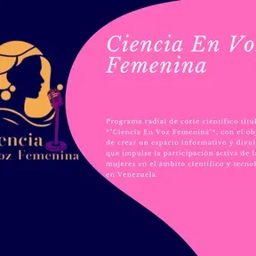 Ciencia en voz femenina