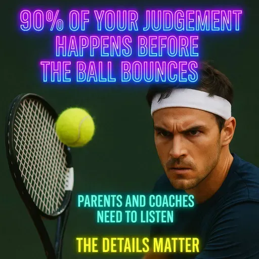 90% of YOUR JUDGEMENT HAPPENS BEFORE THE BALL BOUNCES