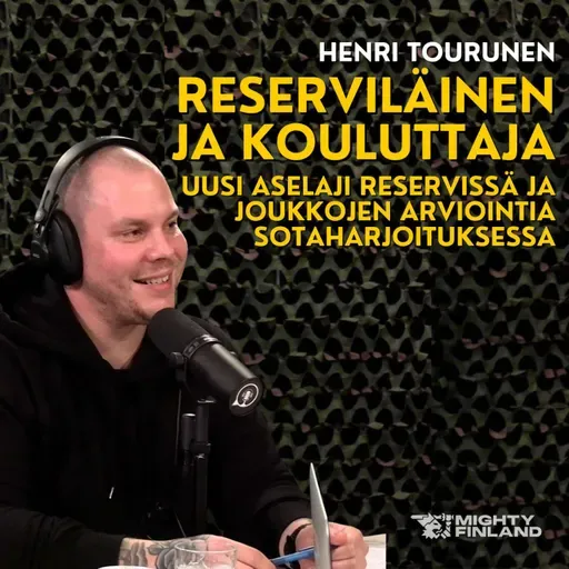 Reserviläiskouluttaja Henri ja uuden aselajin oppiminen reservissä