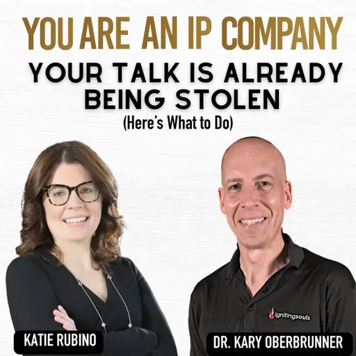 S4 Ep73: Your Talk Is Already Being Stolen (Here’s What to Do): How speakers protect their keynotes, slides, and ideas in the age of AI copying