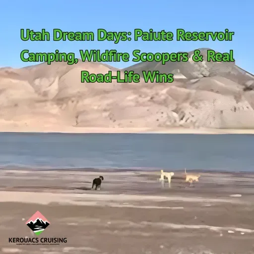 Utah Dream Days: Paiute Reservoir Camping, Wildfire Scoopers & Real Road-Life Wins