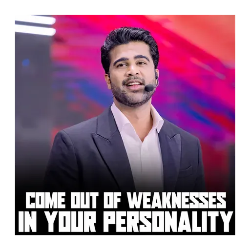Come out of weaknesses in your personality