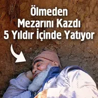 Ölmeden Mezarını Kazdı 5 Yıldır İçinde Yatıyor