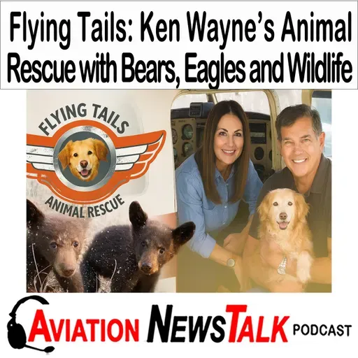 406 Flying Tails: Ken Wayne's Amazing Animal Rescue Flights with Bears, Eagles & Wildlife