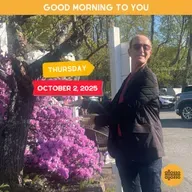 Learn today as if you will live forever!: Thursday, October 2, 2025