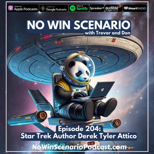 204 - Star Trek Author Derek Tyler Attico and Remembering Johnny Lee Davenport.