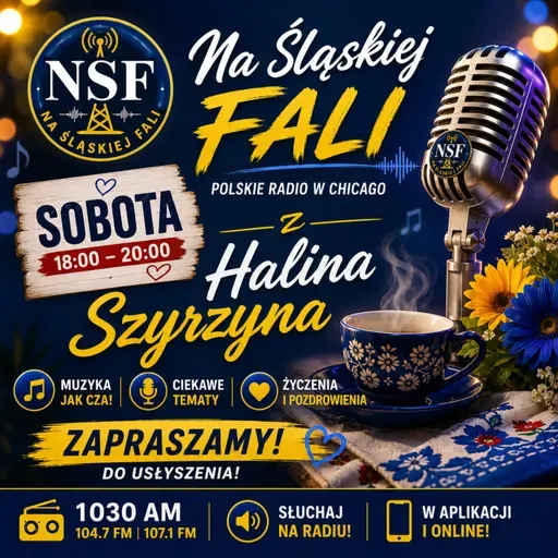 Zapraszamy na sobotnią audycję „Na Śląskiej Fali” w Chicago! 📻🎙️I 05-16-26