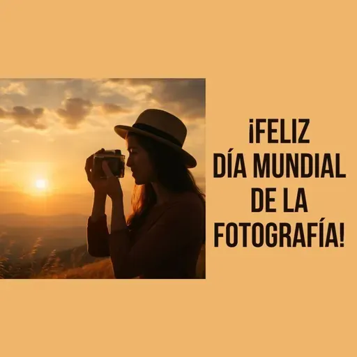 ¡Feliz día mundial de la fotografía!
