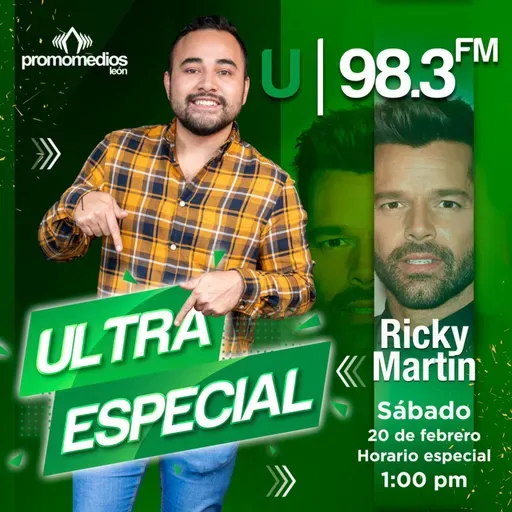 ULTRA ESPECIAL RICKY MARTIN - 20 DE FEBRERO