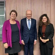 EuGH-Präsident Koen Lenaerts im Gespräch