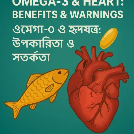 EP-122 | Omega-3 & Heart: Benefits & Warnings | ওমেগা-৩ ও হৃদযন্ত্র: উপকারিতা ও সতর্কতা|bengali wellness podcast