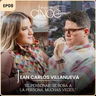 ⁠“El personaje se roba a la persona, muchas veces.” | Con Jean Carlos Villanueva (El panda) | Cinco Palabras Podcast EP08