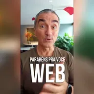 parabéns, web!   feliz aniversário!