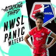 NWSL Panic Meter | Lyon vs Arsenal + Bayern vs Barcelona | Attacking Third (soccer 4/30)