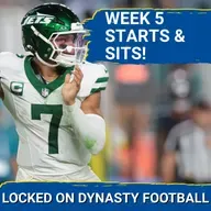 Jets QB Justin Fields POISED for BREAKOUT Game Against Cowboys | Top Starts & Sits For Week 5
