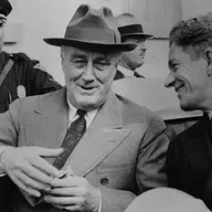 S8 Ep786: 7. During the campaign, Eleanor Roosevelt emerged as a powerful asset, bridging gaps with the African-American community. While Landon's polling momentum faded, Roosevelt campaigned aggressively. He famously concluded at Madison Square Garden by declaring