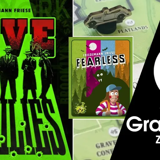 Friedemann Friese w 2025 roku, czyli Five Families i Fearless.