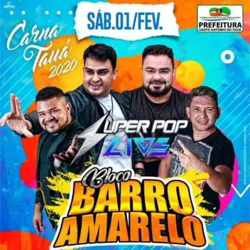 CD SUPER POP - SANTO ANTONIO DO TAUÁ 01-02-2020 #POPLIVE