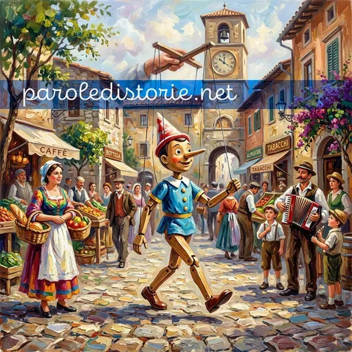 Pinocchio. Stora di un Burattino di legno. Di Carlo Collodi. Prima puntata.