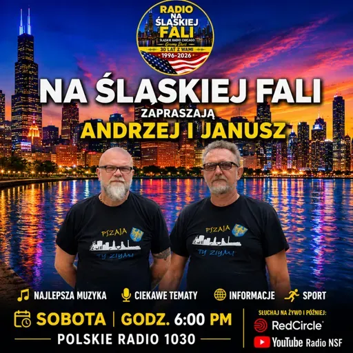 🎙️ JUŻ DZIŚ – SOBOTNIA AUDYCJA „NA ŚLĄSKIEJ FALI” 🎶 05-09-26