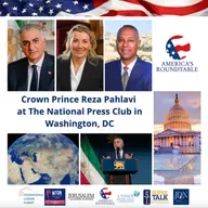 America's Roundtable | Iran's Exiled Crown Prince Reza Pahlavi on the Tehran Regime's Brutal Killings of Protestors | The National Press Club, Washington D.C., January 16, 2026