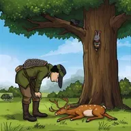 शिकाऱ्याची फजिती : The Hunter’s Defeat (Kids’ Marathi Story)