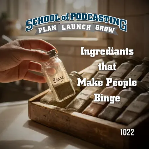 Ingredients that Make People Binge Your Podcast