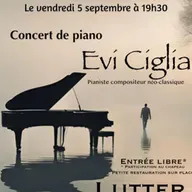 Lutter en découverte - Concert d'Evi Ciglia au Grenier de Lutter le 5 septembre "Le règne de l'eau"