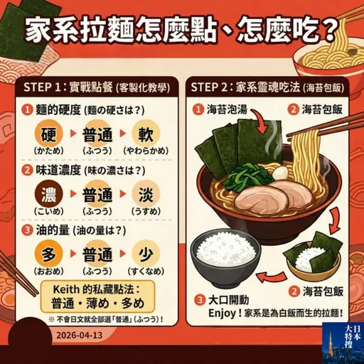 第448回|【B級美食!】#12 續・家系拉麵:怎麼點、怎麼吃、去哪吃