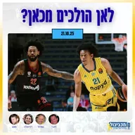 מכביבול (כדורסל), יום שלישי, 21 באוקטובר, 2025