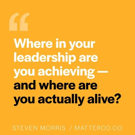 Achievement Is Not the Same as Fulfillment