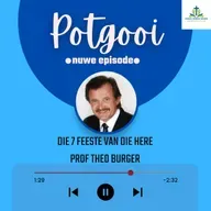 Die Sewe Feeste van die Here - Prof Theo Burger