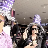 Justin Drummond and April Fowler welcome Nestor to new Planet Fitness in Timonium with Black Card Spa luxury and modern vibe for happiness in 2026