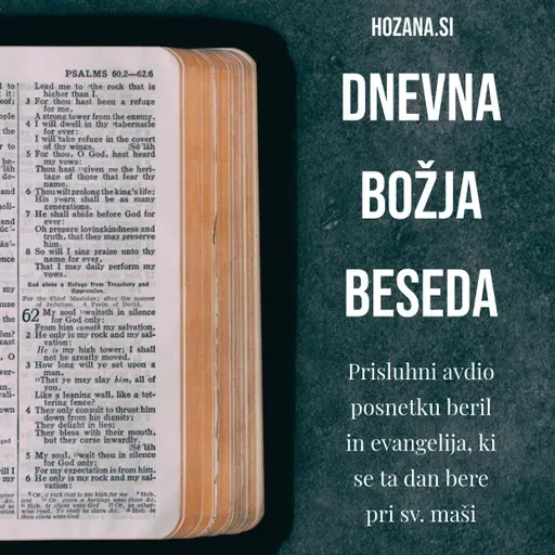 Četrtek, 7. 5. 2026: Četrtek 5. velikonočnega tedna