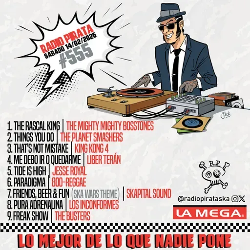 Episode 555: RADIO PIRATA #555 | 14/02/2026